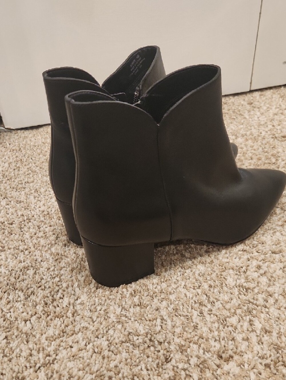 Cole Haan Black Pointed Toe Ankle Booties - Picture 5 of 5